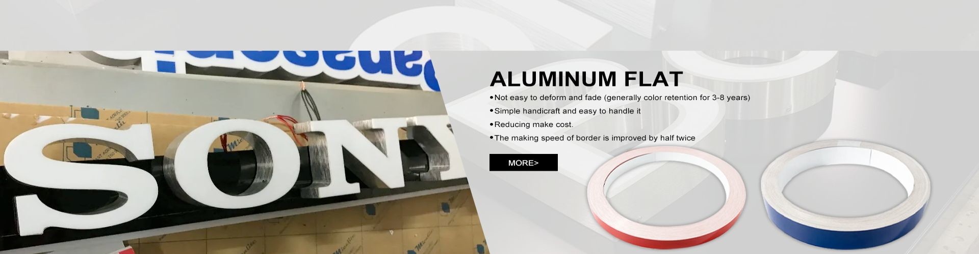 jakość Aluminiowa czapka do litery kanału fabryka