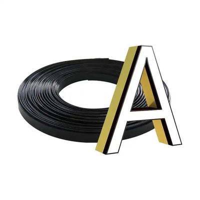 ABS Inżynieria Plastic Letter Trim Cap 40m Sign Trim Cap Klej