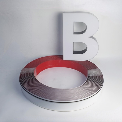 Elektryczny 30m Channel Letter Coil Outdoor Aluminium Trim Cap