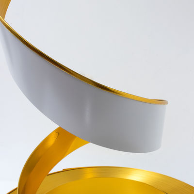 OEM Złoty Channelume Signage Aluminium Trim Cap For Channel Letter