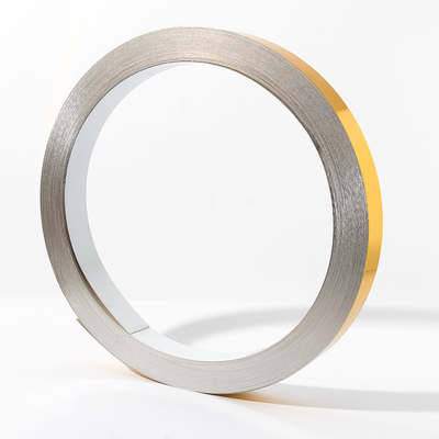 Żółty 3D Aluminium Channel Letter Coil 100 Meter Channelume Material