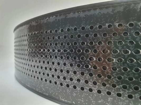 Czarny plastikowy aluminiowy czapek 6cm szeroki czapek litery ręcznie gięte