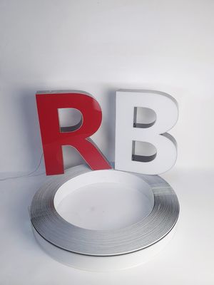 30 metrów kanał kanałowy sygnały wewnętrzne zewnętrzne kanały litery czapka