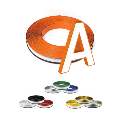 110mm Kanal Letter Trim 3D Liter Channelume Aluminium Strip