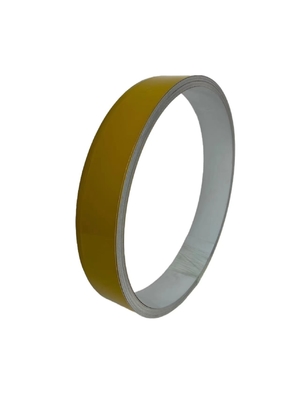 Żółty aluminiowy kanał, szerokość cewki 20 mm-1400 mm