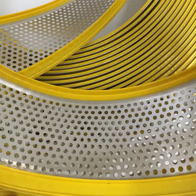 Złota taśma aluminiowa z złożonym krawędziem, znak słowny, szczotkowany taśma aluminiowa