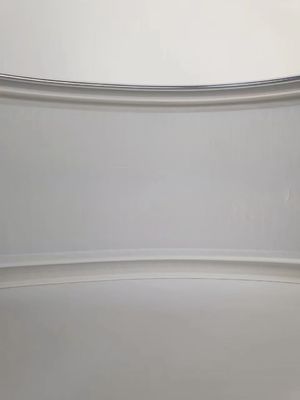 Lustro Sliver Aluminium Trim Cap Roll Hand Bending Twardość kanału litery krawędzi różnych szerokości