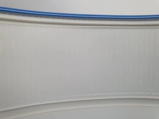 Dostosowalny J-Type Trim Cap Rolls Hand Bend Blue Color Aluminium Trim Cap