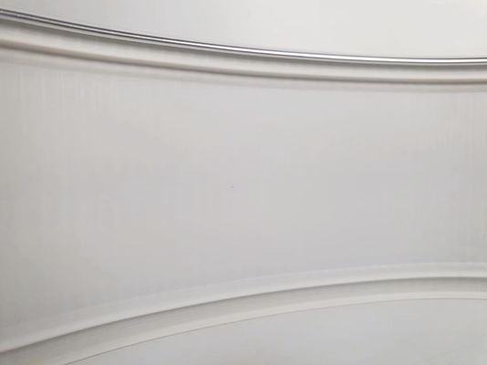 Ręczne gięcie Aluminium Trim Cap Srebro Materiały Aluminiowe Stopy Wlewek Kanał List Trim Cap