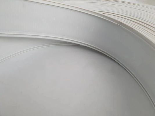 Ręcznie gięte plastikowe aluminiowe obroże z cewką o pokryciu bieli 68MM 70MM 76MM 93MM