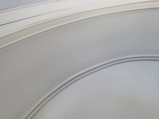 76 mm Aluminiowy czapek o wyświetlonym wykończeniu białym kolorze z odblaskowym wykończeniem