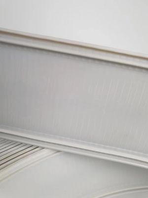 Białe kolorowe czapki z twardością aluminium 70 mm 76 mm 93 mm