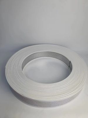 Aluminiowy pasek w białym ręcznie gięte aluminiowe czapka wykończenie dla litery kanału