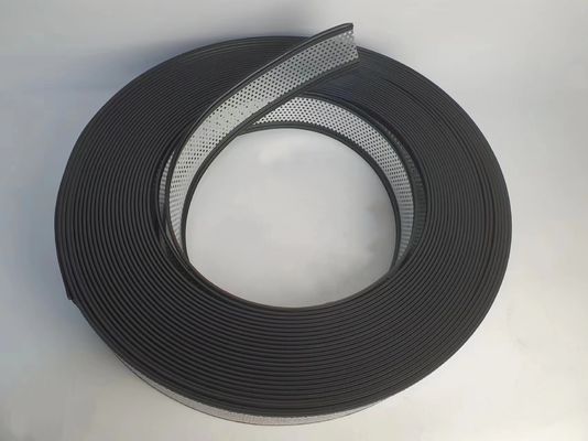 Czarny plastikowy aluminiowy czapek ręczny zgięty