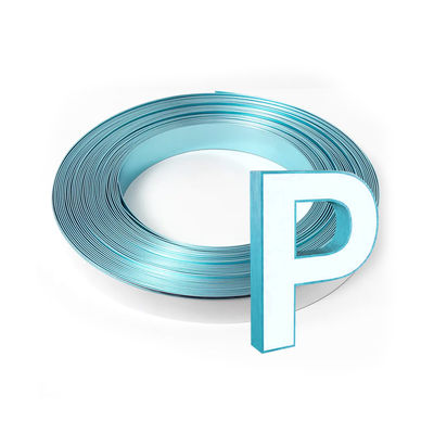 ODM Aluminium Strip Trim Cap Customizable Letter Edge Trim Cap Łatwe w instalacji