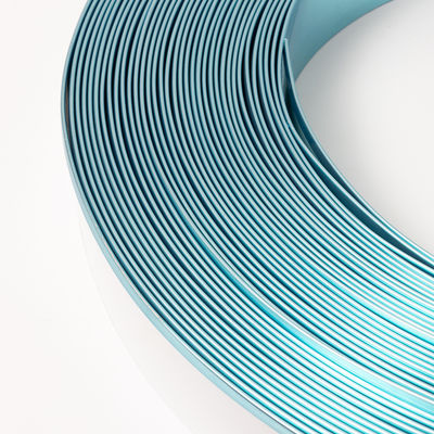 Aluminiowy płaski kanał literowy przycisk z jednej strony