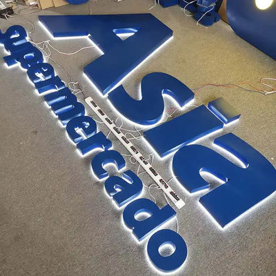 Niestandardowe litery LED Channel Outdoor Store Led Letters Signage 3d Acrylic