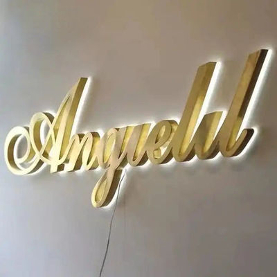 12V Wstępny napięcie Podświetlone litery znaki oświetlone litery znaki reklamowe