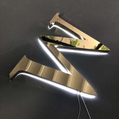 Niezawodne litery kanałowe oświetlone