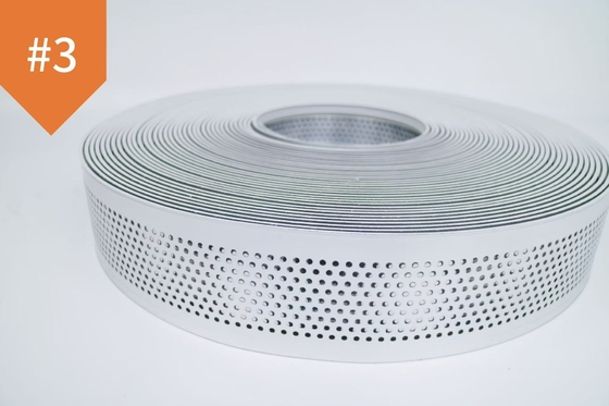 Aluminiowa twardość Kolor regularny Świetlny Aluminiowy kanał literowy wykończenie dla wysokiego poziomu twardości